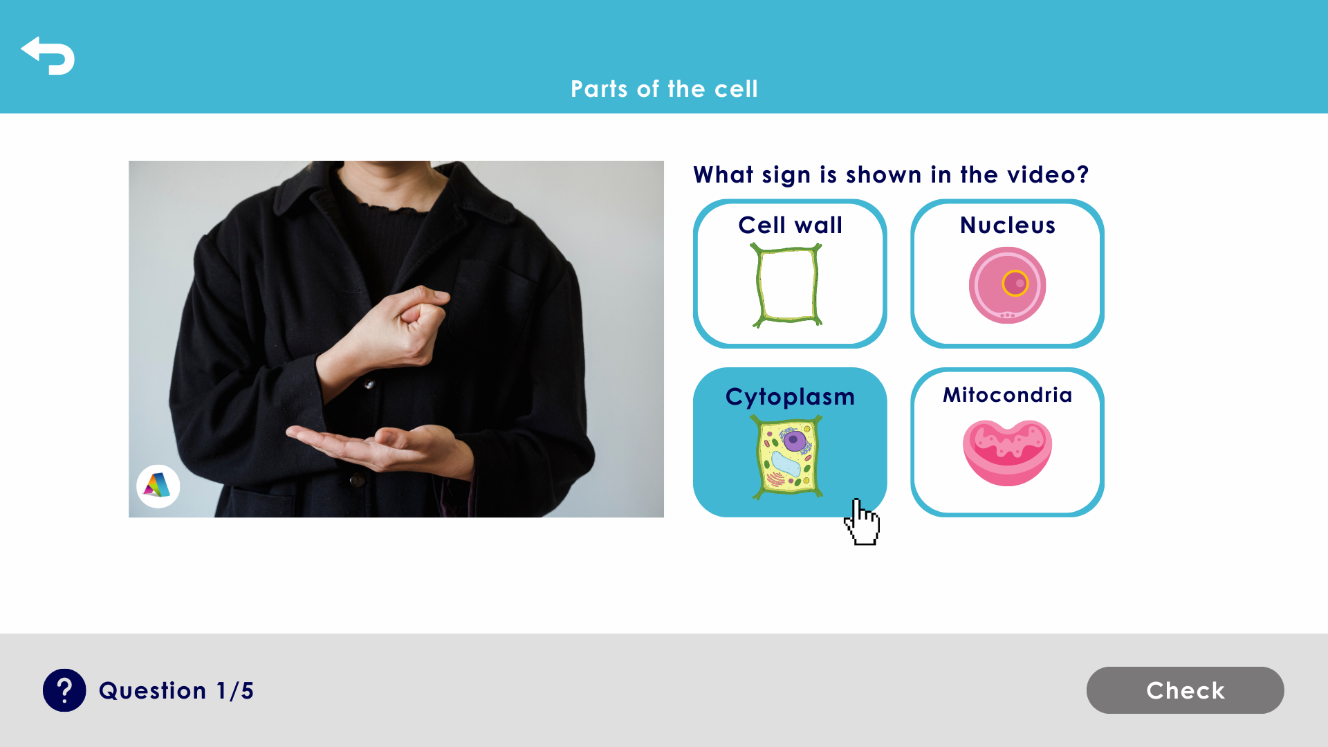An ASL STEM Vocabulary App.